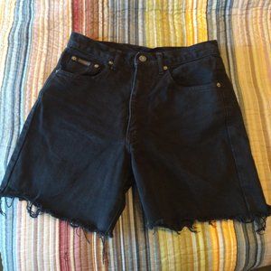Calvin Klein Denim High Waisted Shorts